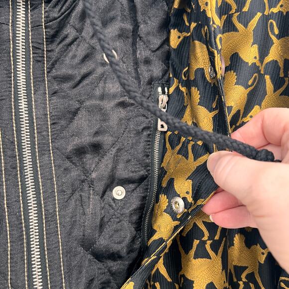 Vtg Bogner Goan Thylmann Ski Suit One Piece Women 10 Unicorn Pegasus Black Gold - Picture 7 of 16